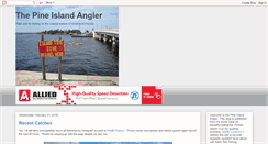 Desktop Screenshot of pineislandangler.com